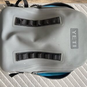 YETI Gray and Black Backpack